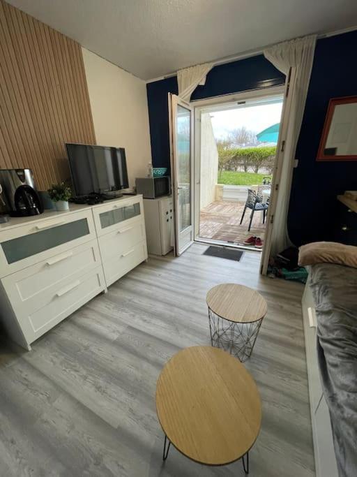 L'Ecume De Pentrez Appartement Saint-Nic Buitenkant foto